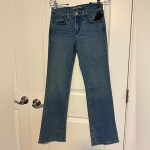 Joe's Jeans mid rise straight  in Hae Blue